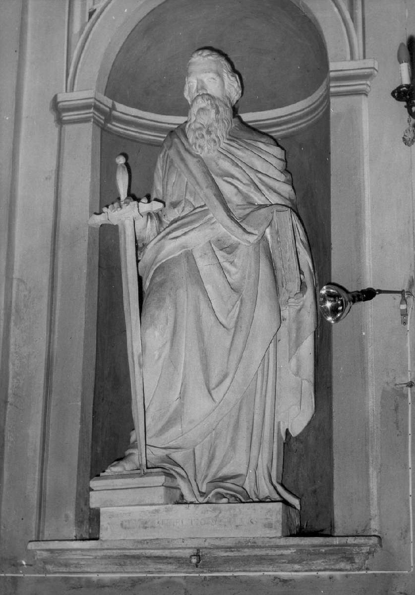 San Paolo (statua) - ambito emiliano (secondo quarto sec. XVIII)