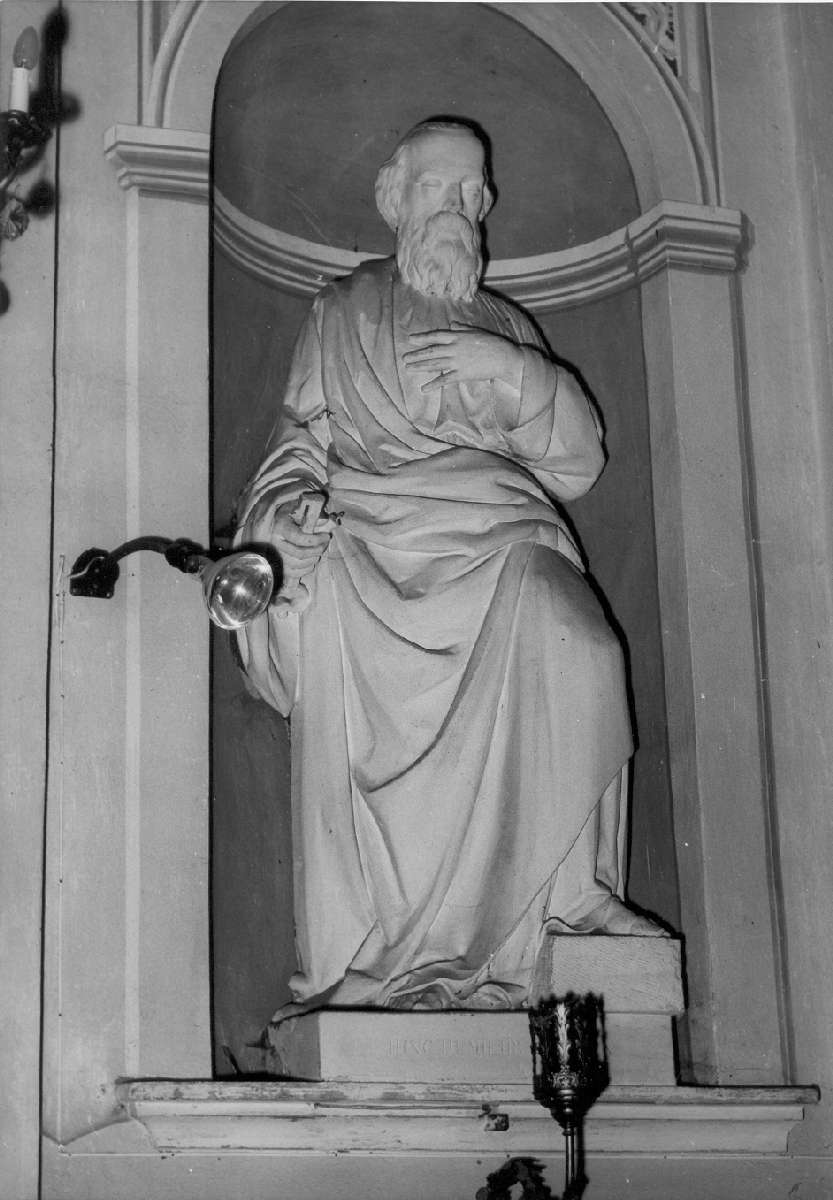 San Pietro (statua) - ambito emiliano (secondo quarto sec. XVIII)