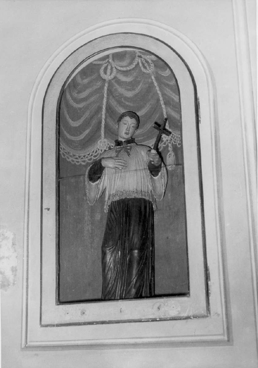 San Luigi Gonzaga (statua) - ambito emiliano (seconda metà sec. XVIII)