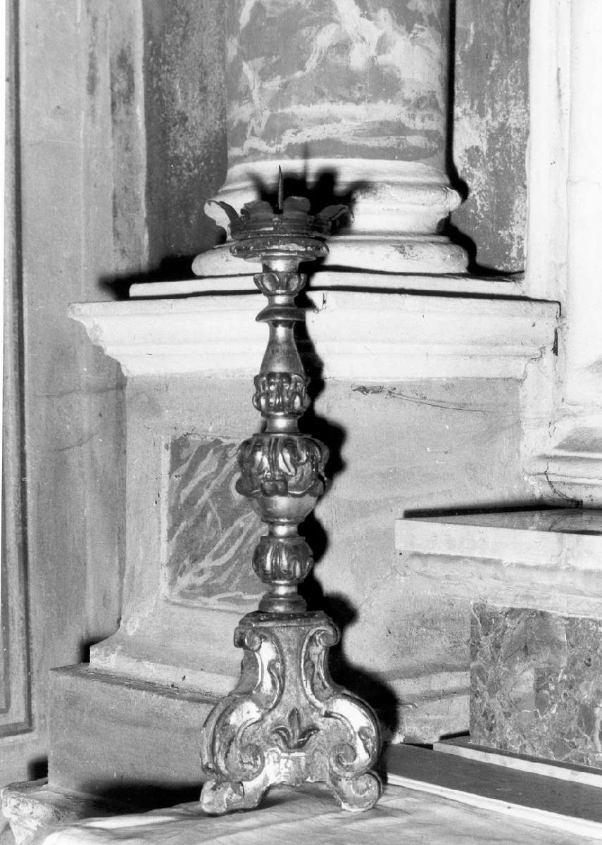 candeliere, serie - manifattura modenese (seconda metà sec. XVIII)