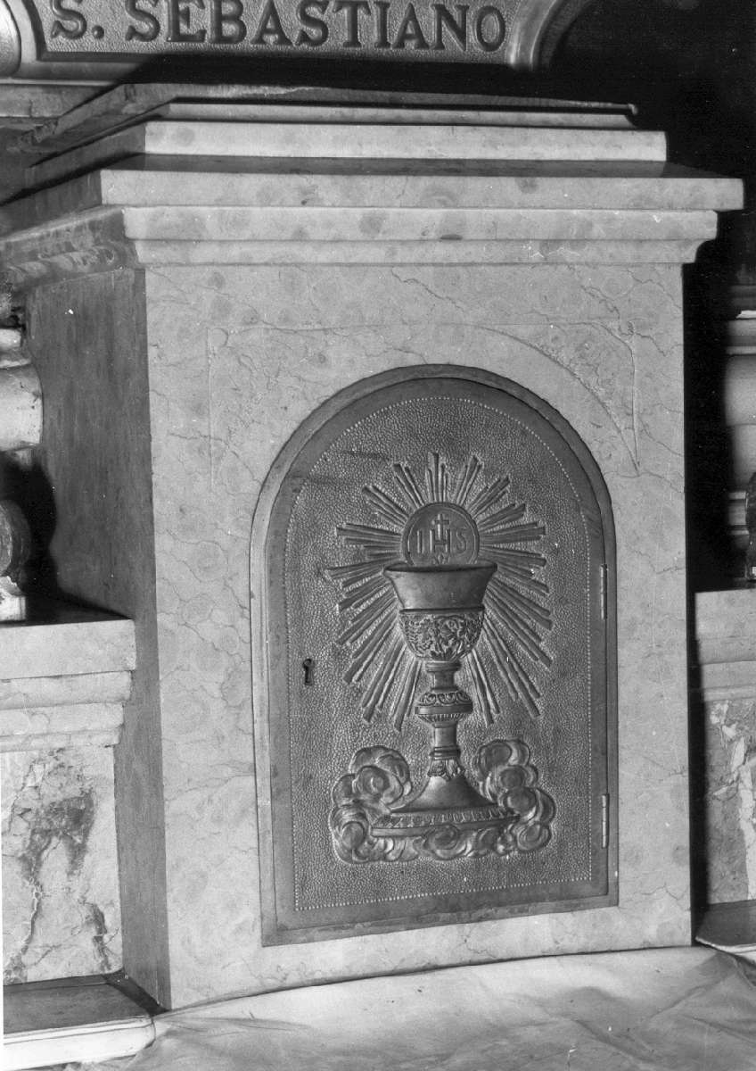 sportello di tabernacolo - manifattura emiliana (prima metà sec. XIX)