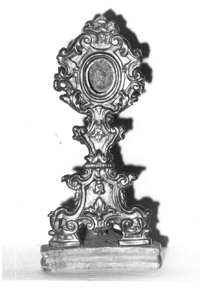 reliquiario - a ostensorio - manifattura emiliana (metà sec. XVIII)