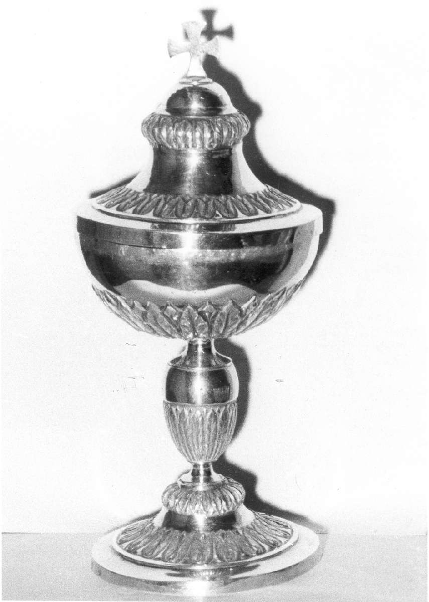 pisside - manifattura modenese (prima metà sec. XIX)