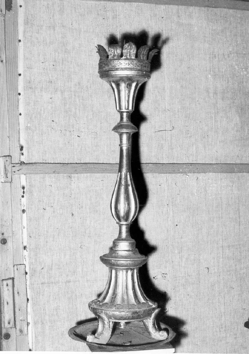 candeliere, serie - manifattura emiliana (prima metà sec. XIX)