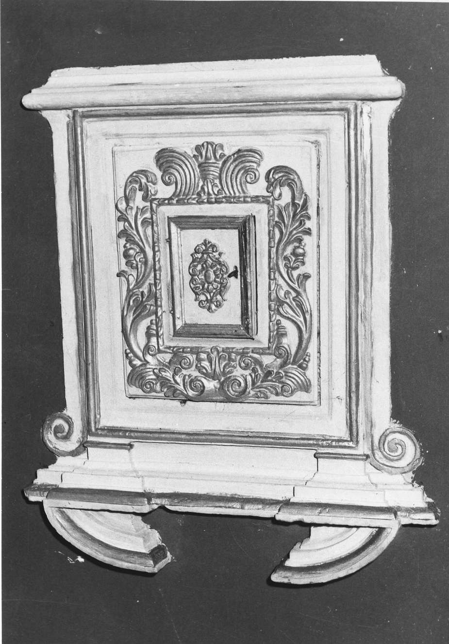 tabernacolo murale - manifattura reggiana (sec. XVII)