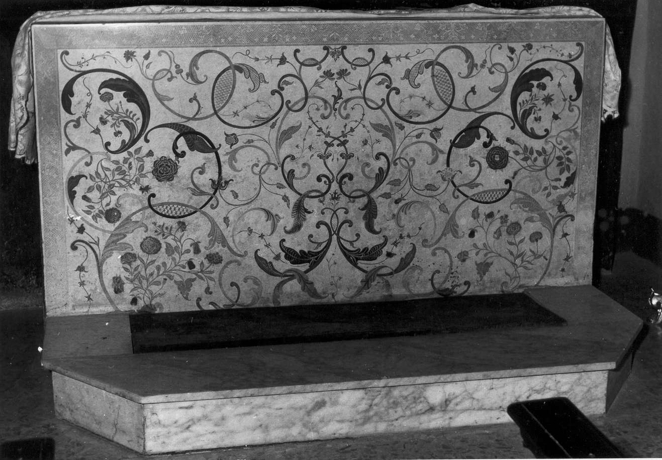 paliotto - a pannello piano di Guidelli Giuseppe (maniera) (sec. XVIII)