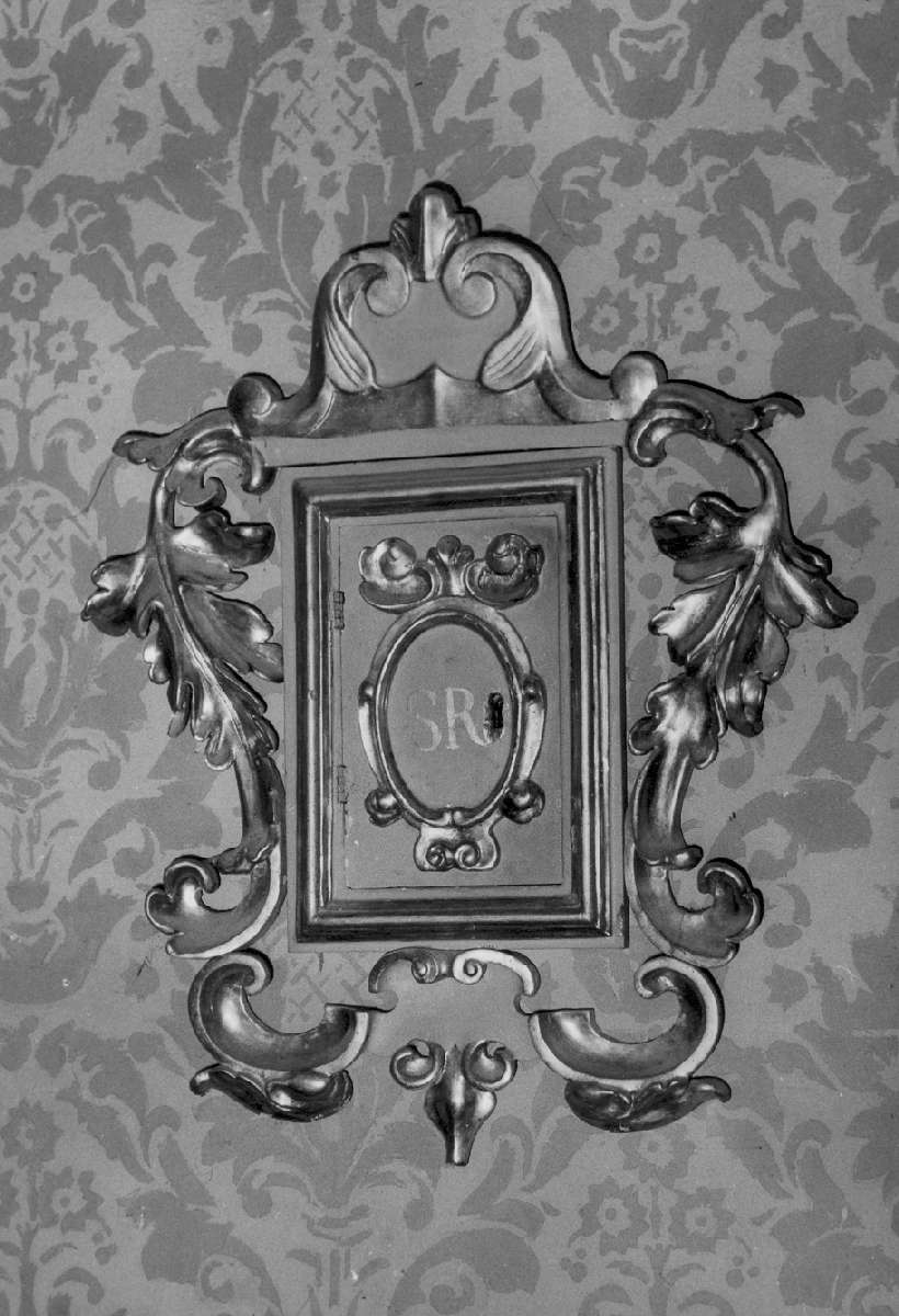 mostra di tabernacolo, serie - manifattura reggiana (sec. XVIII)