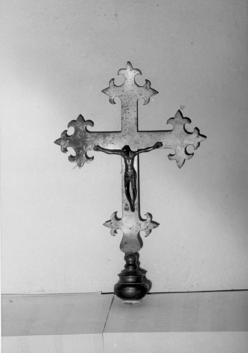 croce processionale - manifattura reggiana (sec. XVII)