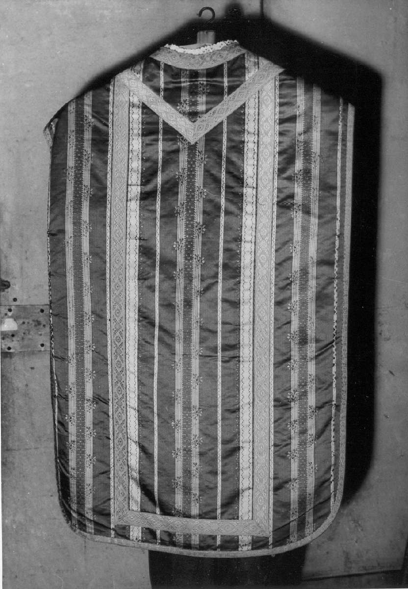 paramento liturgico, insieme - manifattura emiliana (ultimo quarto sec. XVIII)