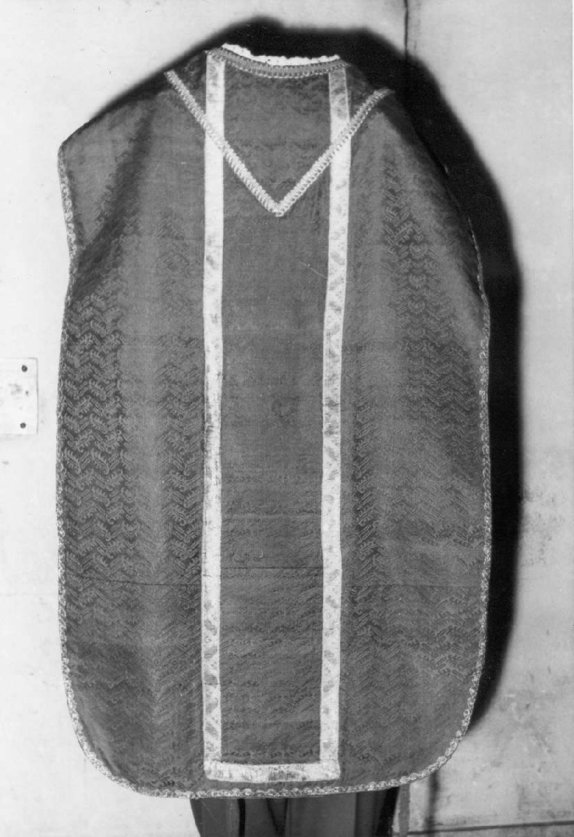 pianeta, elemento d'insieme - manifattura emiliana (prima metà sec. XVII)