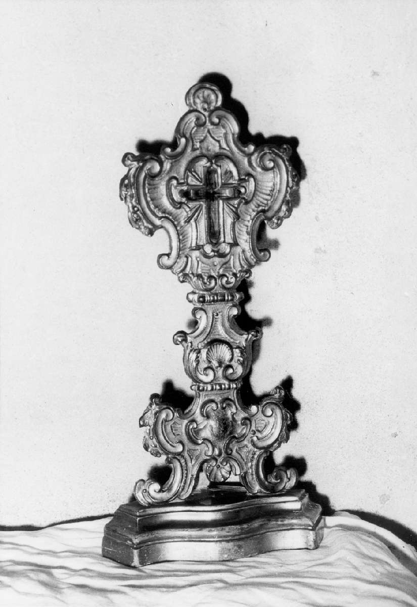 reliquiario - a ostensorio - manifattura emiliana (seconda metà sec. XVIII)