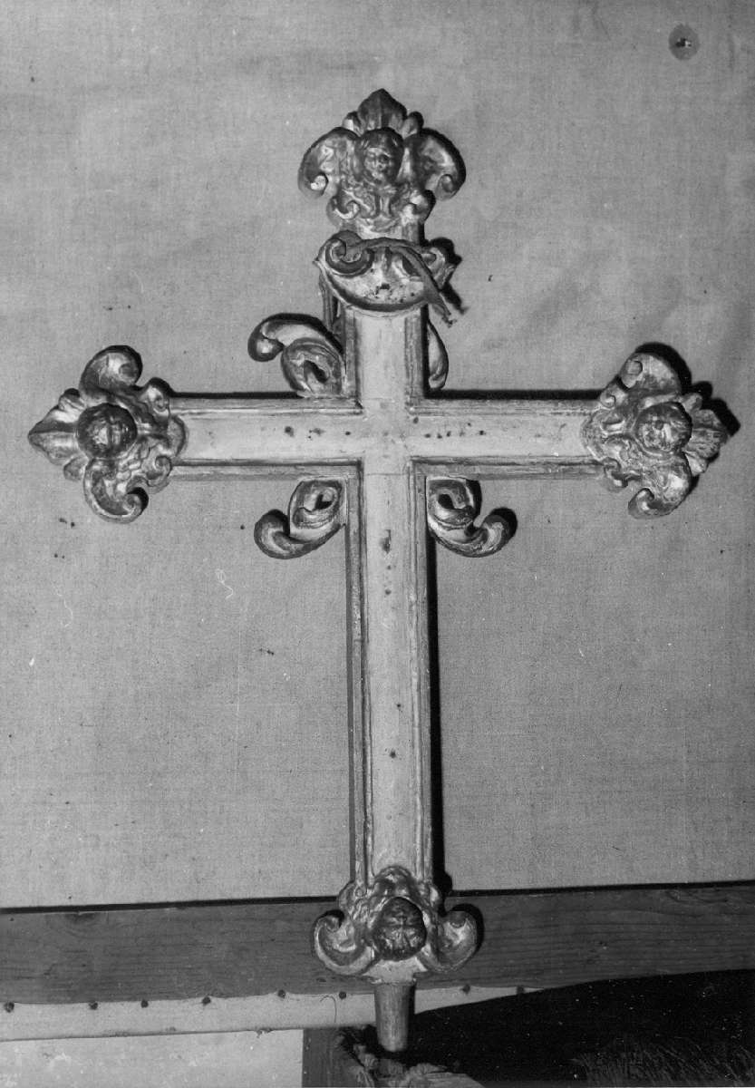 croce d'altare - manifattura emiliana (prima metà sec. XVIII)