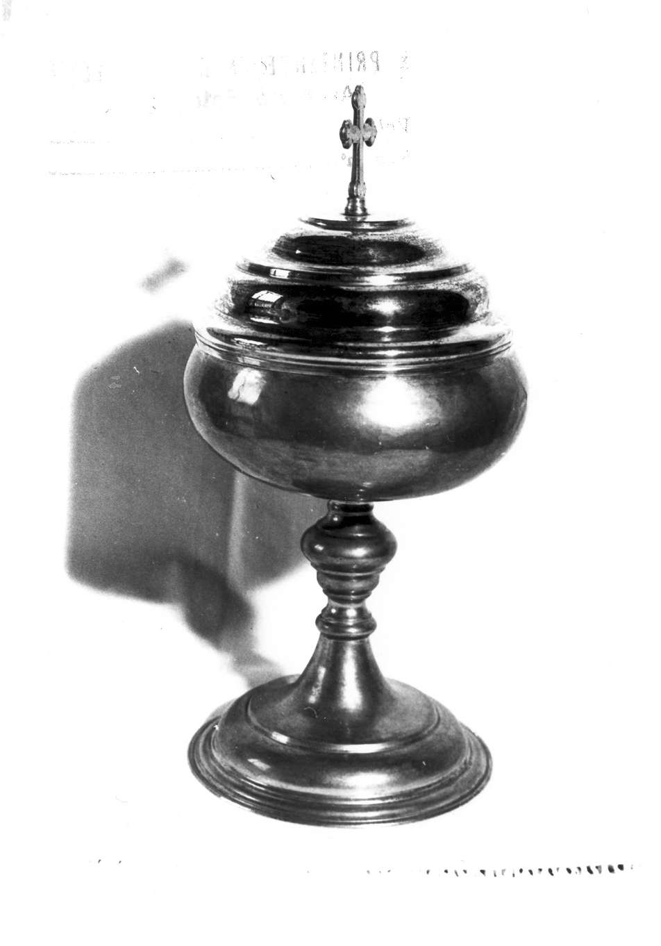 pisside - bottega reggiana (prima metà sec. XVIII)