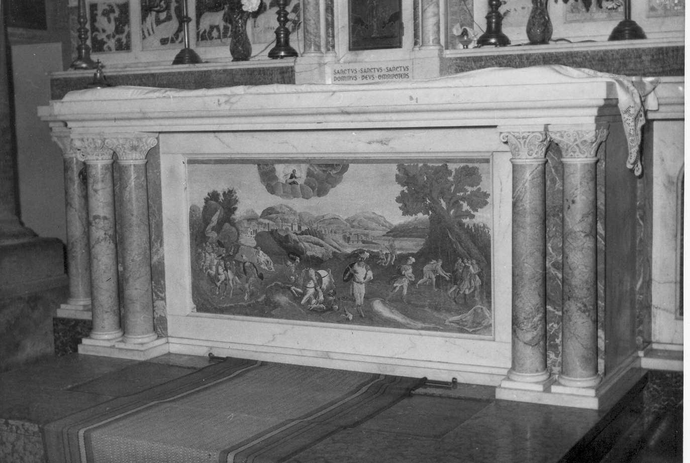 conversione di San Paolo (paliotto) di Pozzuoli Giovanni (inizio sec. XVIII)