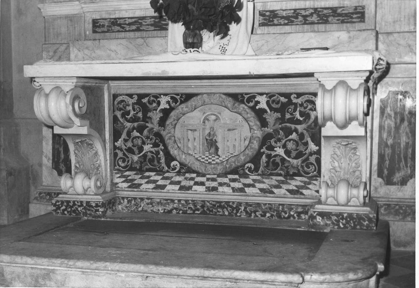 Santa Lucia (paliotto) di Pozzuoli Giovanni (inizio sec. XVIII)