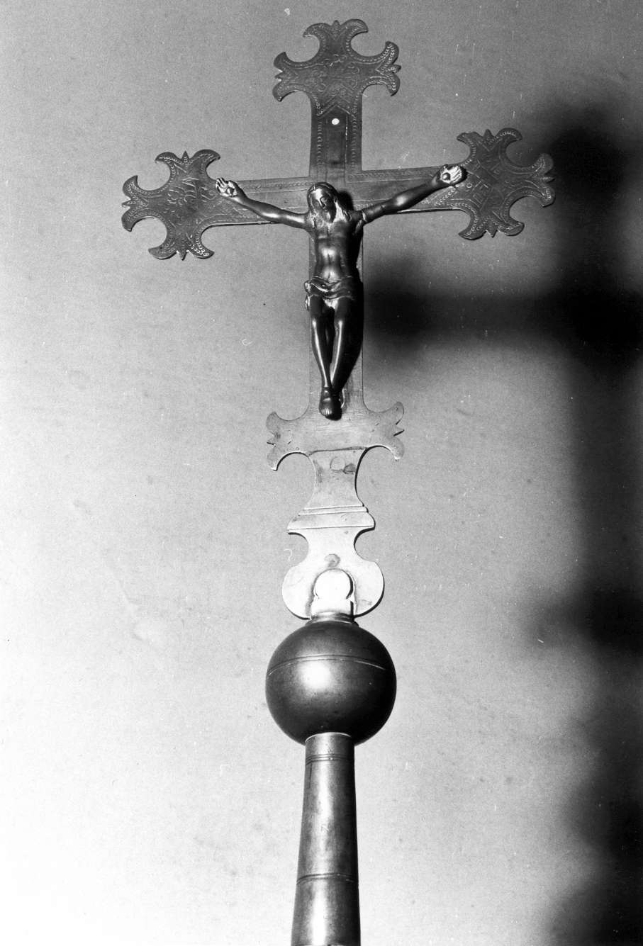 croce processionale - manifattura emiliana (fine sec. XVII)