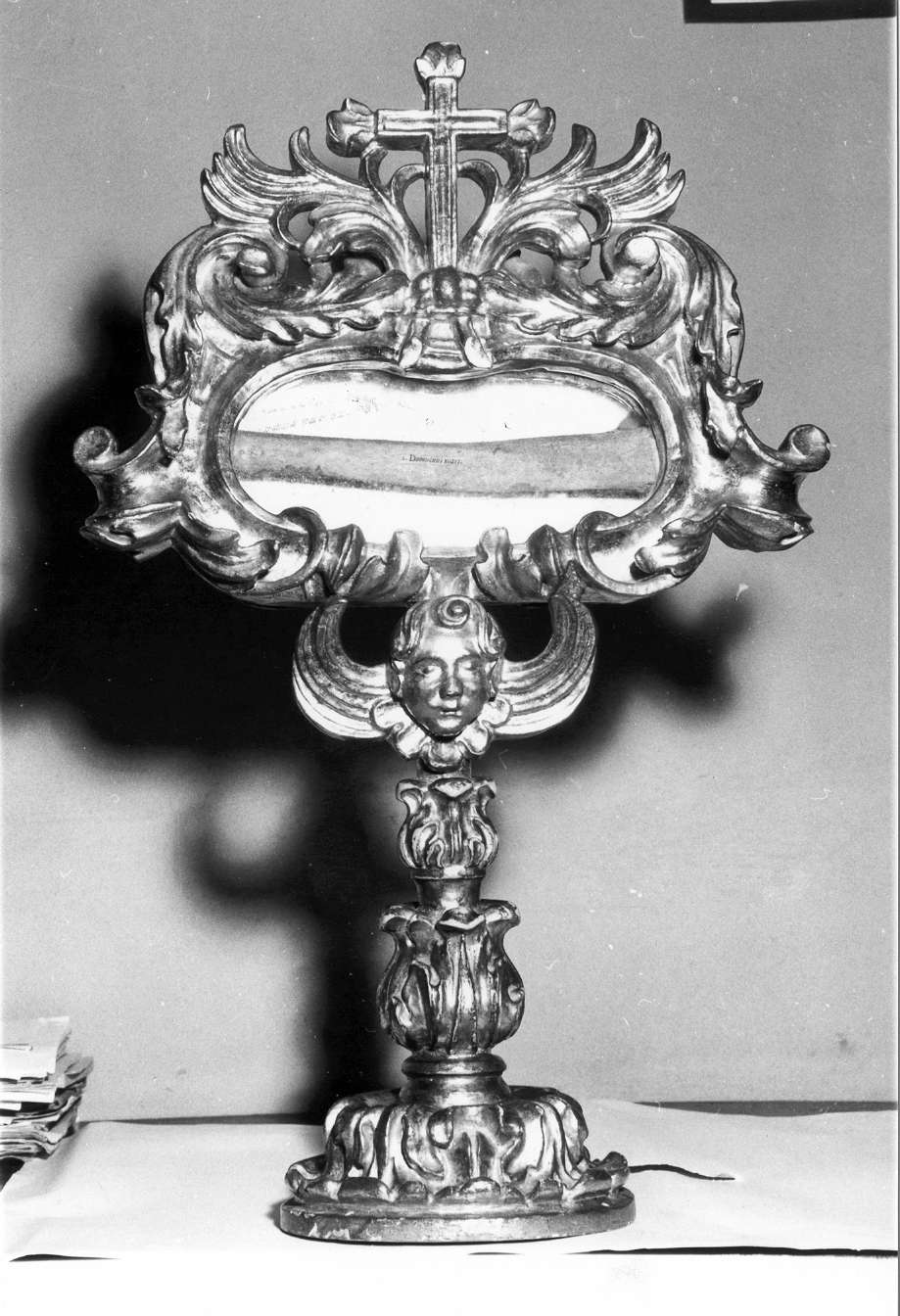 reliquiario - a ostensorio - manifattura emiliana (seconda metà sec. XVII)