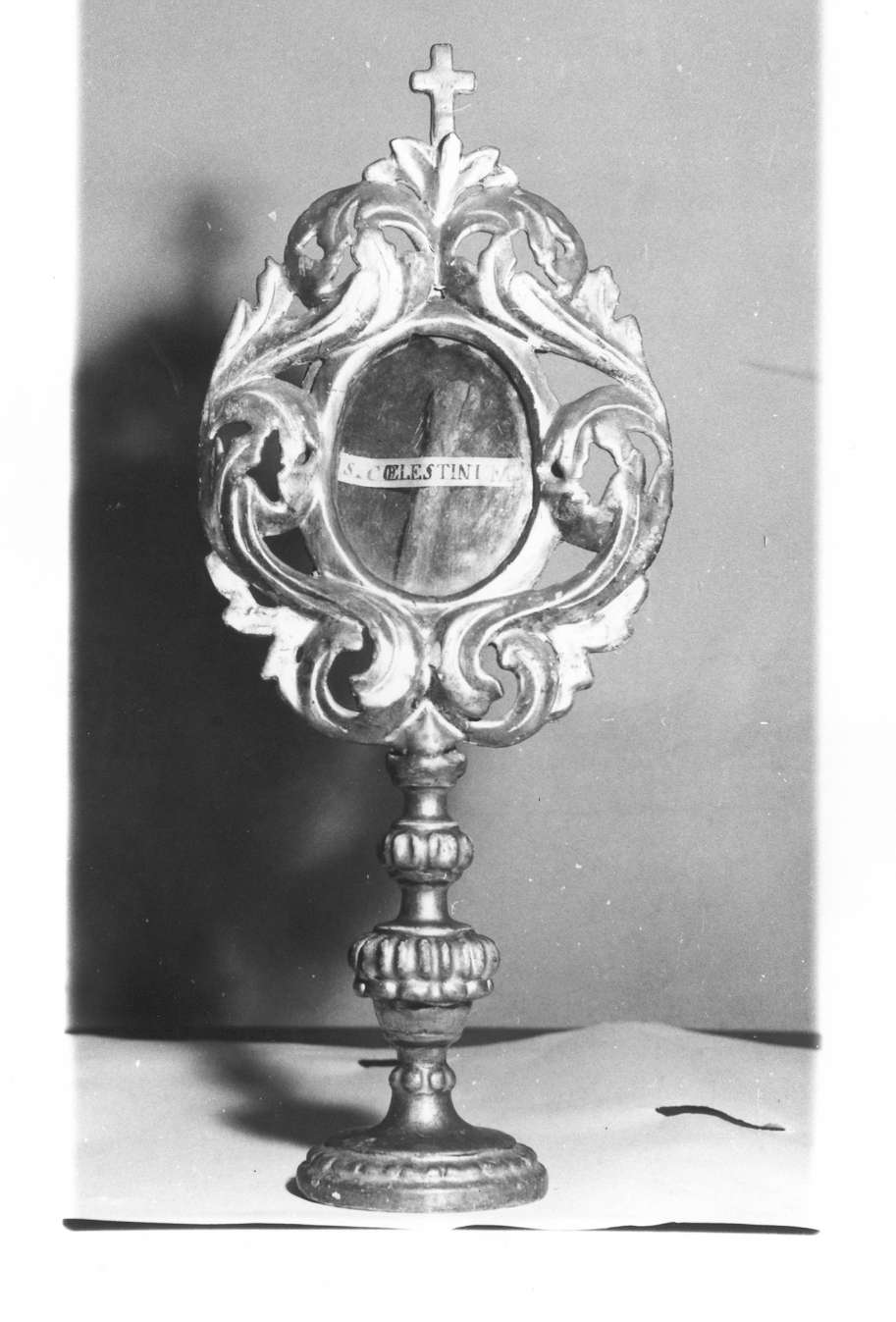 reliquiario - a ostensorio, serie - manifattura reggiana (fine/inizio secc. XVII/ XVIII)