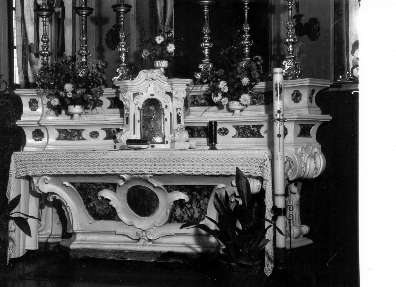 altare maggiore - manifattura emiliana (seconda metà sec. XVIII)