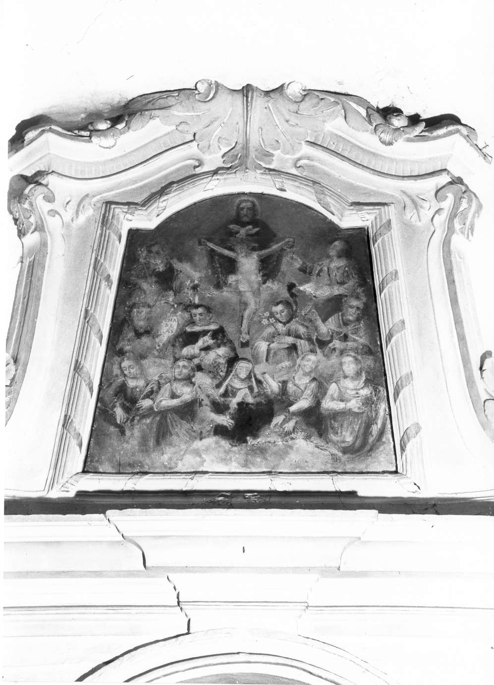 Trinità e Santi (dipinto) - ambito emiliano (seconda metà sec. XVIII)