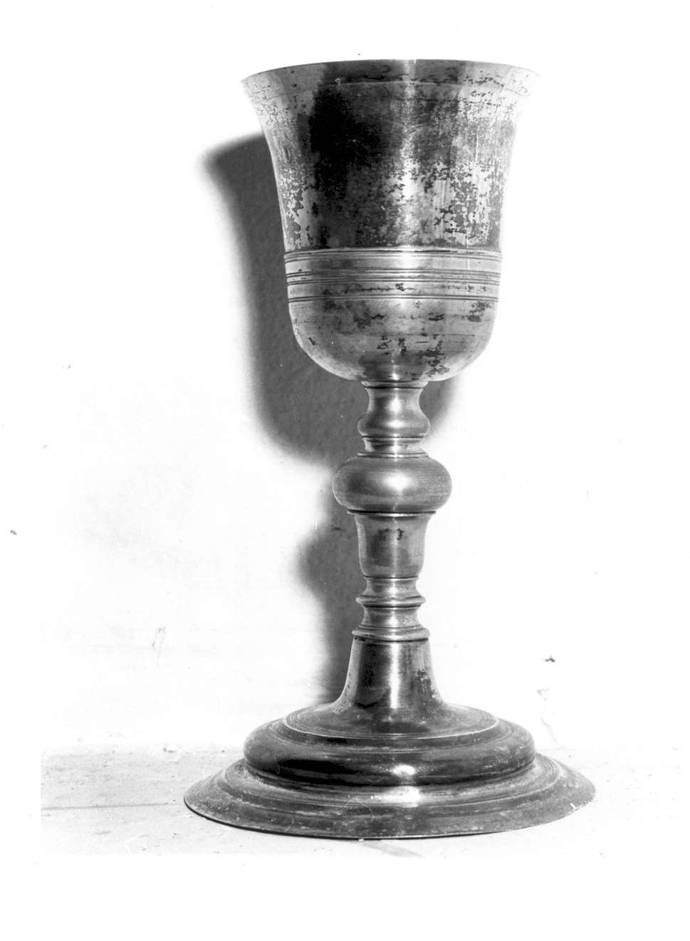 calice - manifattura emiliana (prima metà sec. XIX)