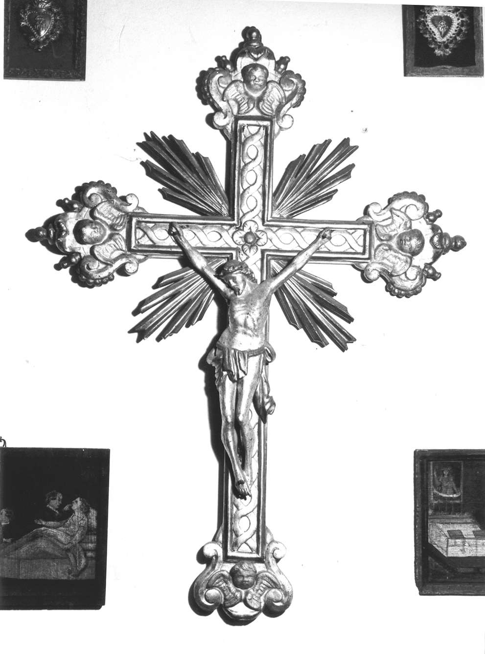 crocifisso - manifattura emiliana (prima metà sec. XIX)