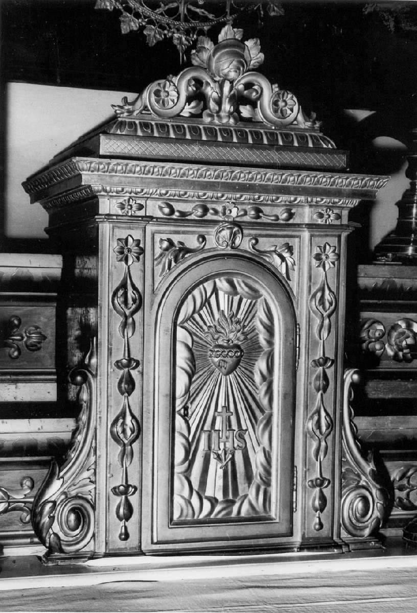 tabernacolo di Besutti Giovanni (attribuito) (metà sec. XIX)
