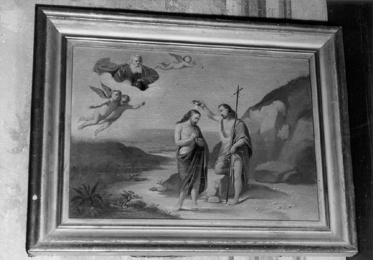 battesimo di Cristo (dipinto) di Lodi Giovanni (sec. XIX)
