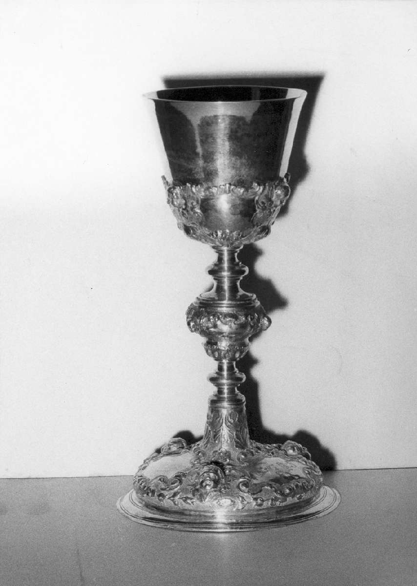 calice - manifattura emiliana (secc. XVII/ XVIII)