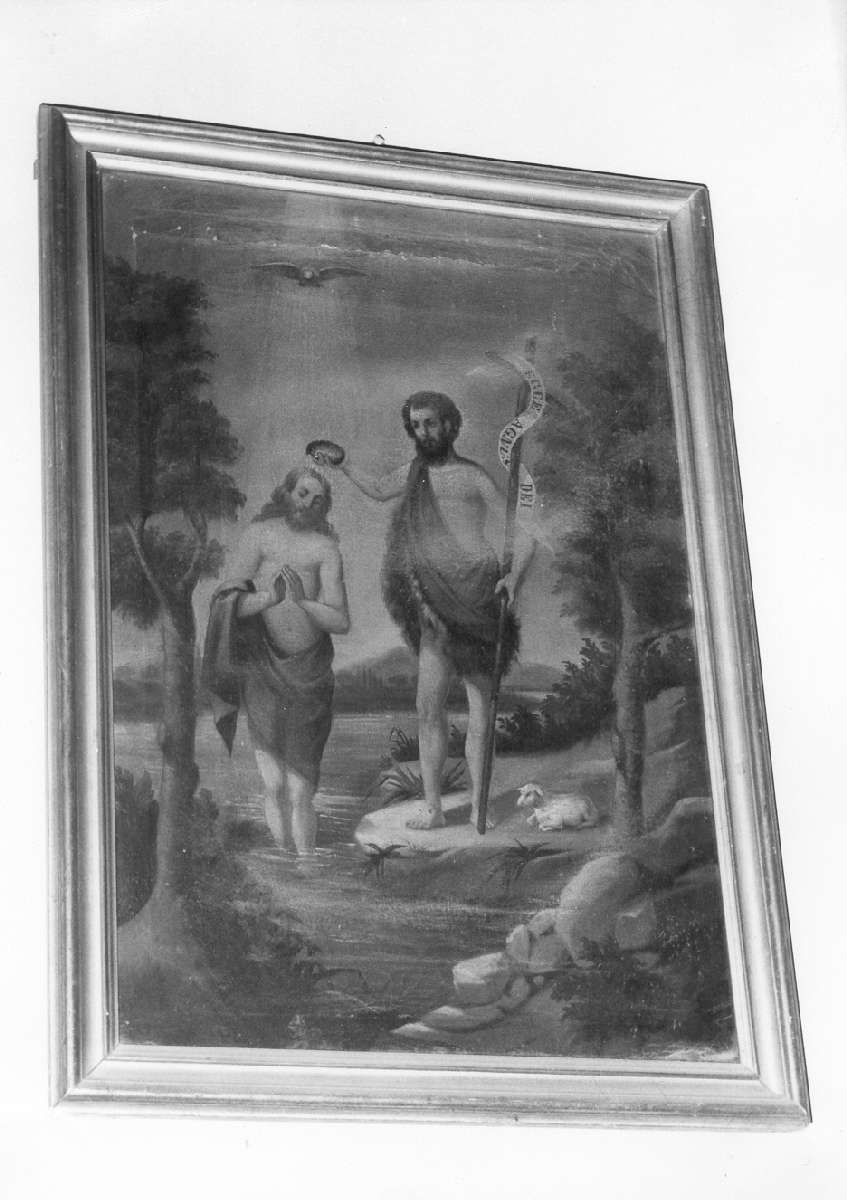 battesimo di Cristo (dipinto) - ambito modenese (prima metà sec. XIX)