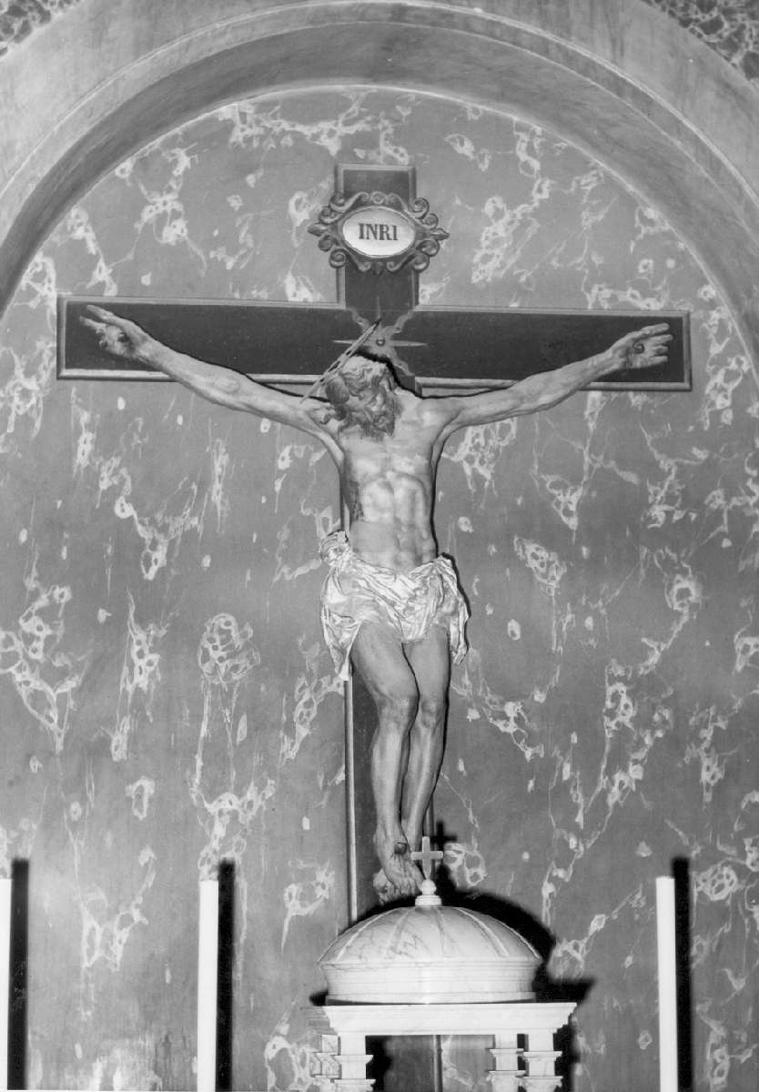 crocifisso - manifattura emiliana (metà sec. XVIII)