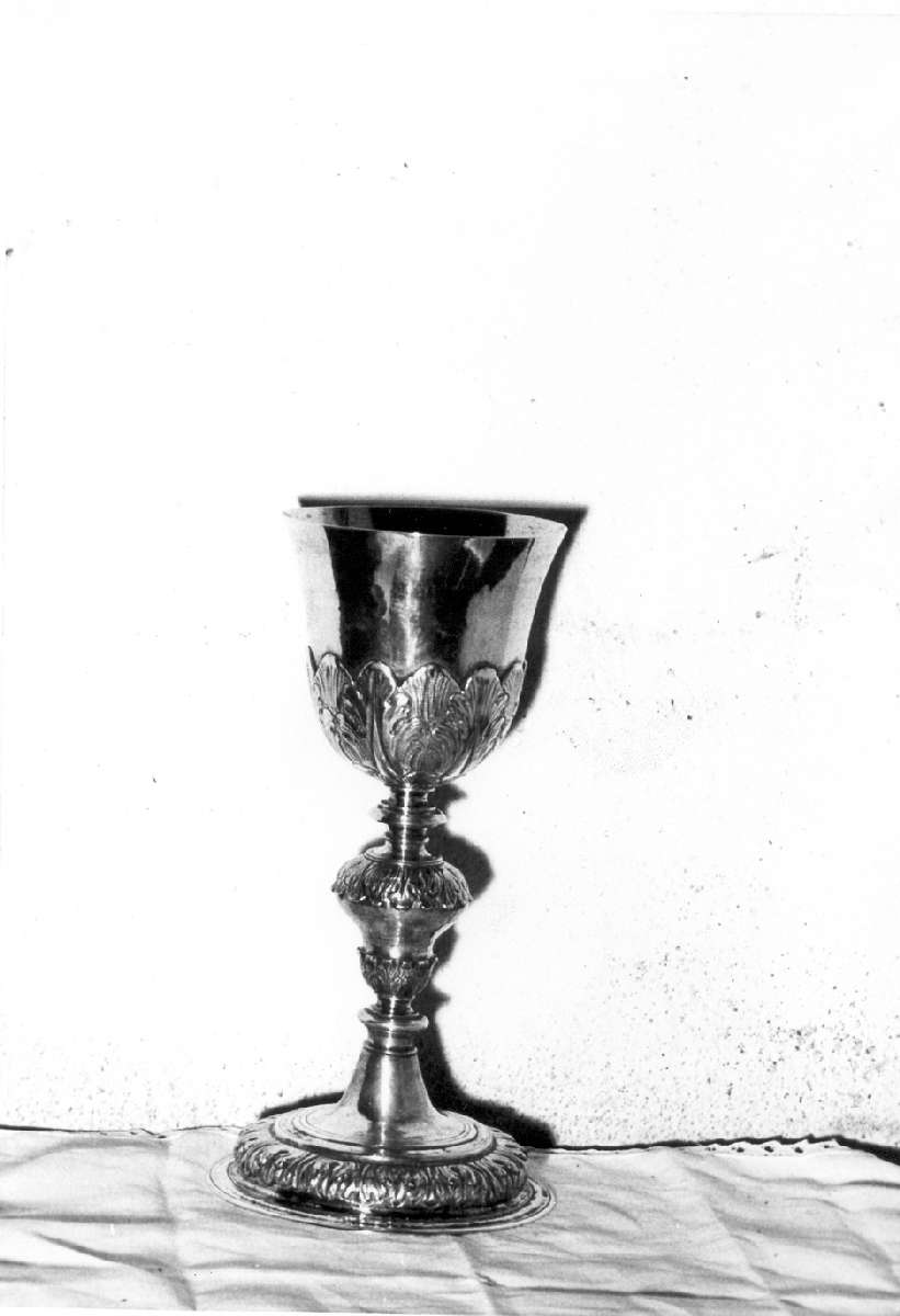 calice - manifattura emiliana (prima metà sec. XVII)