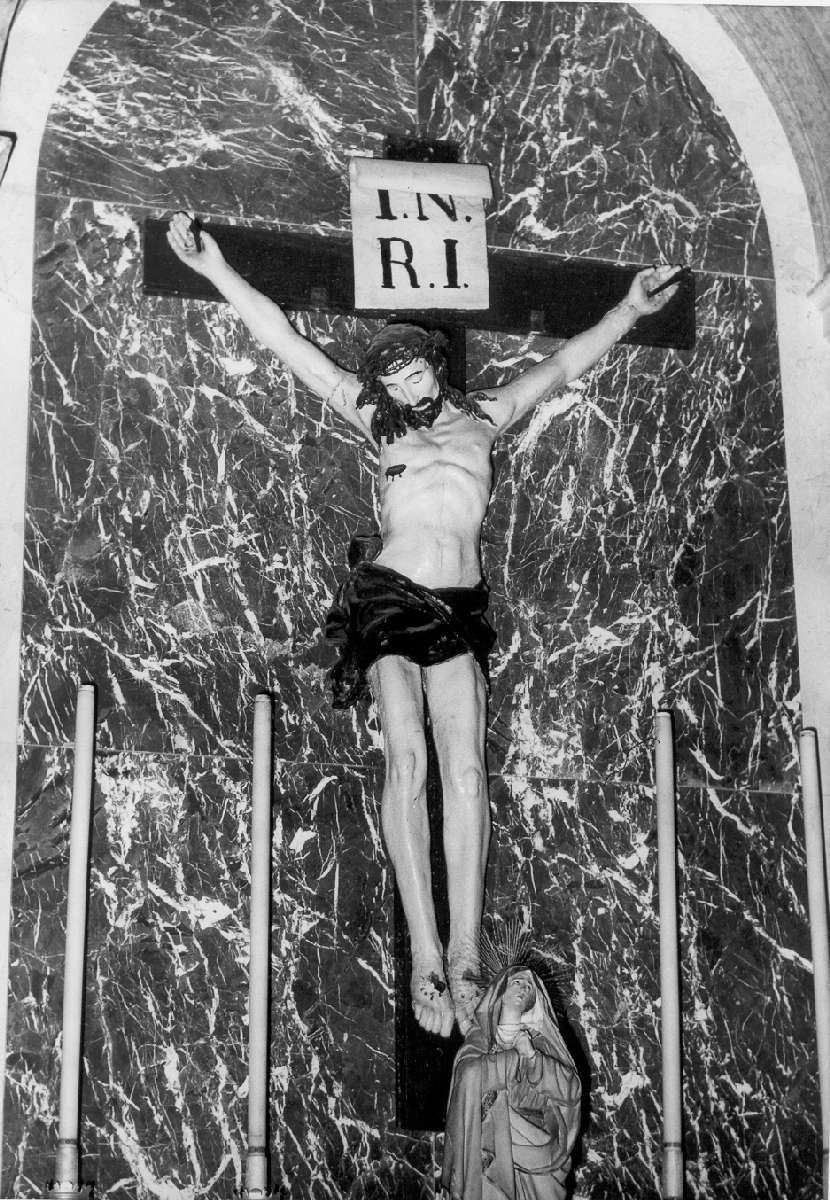 croce processionale - manifattura emiliana (primo quarto sec. XVIII)