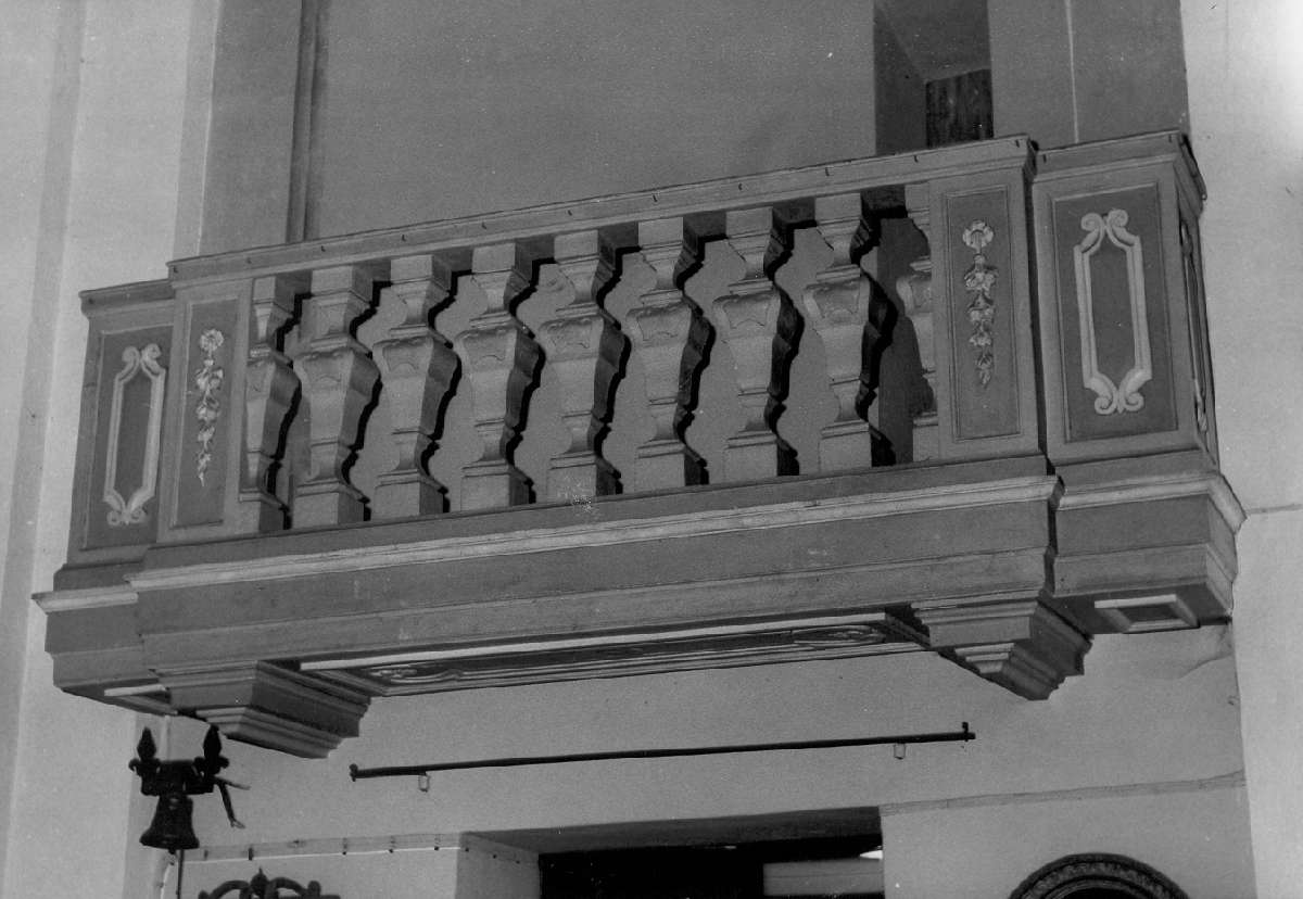 cantoria, serie - manifattura modenese (prima metà sec. XVIII)