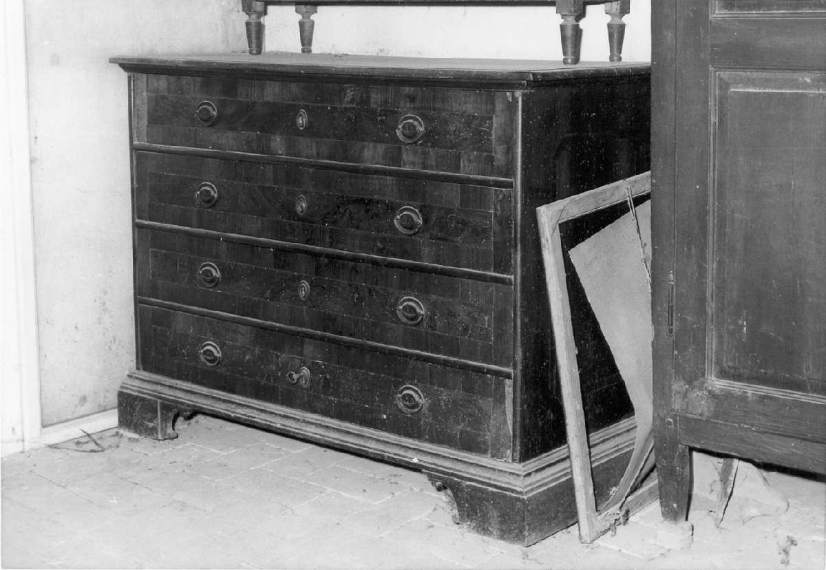 cassettone - manifattura modenese (ultimo quarto sec. XVIII)