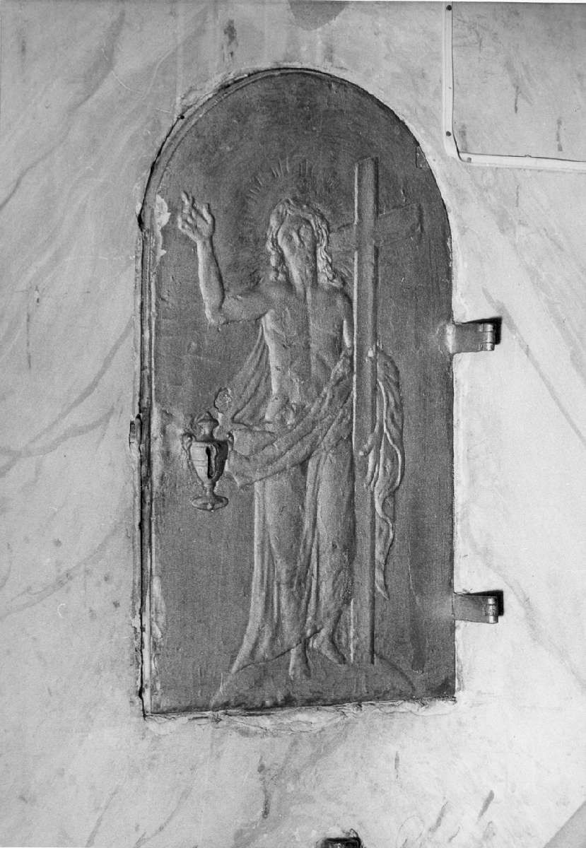sportello di tabernacolo - manifattura modenese (metà sec. XIX)