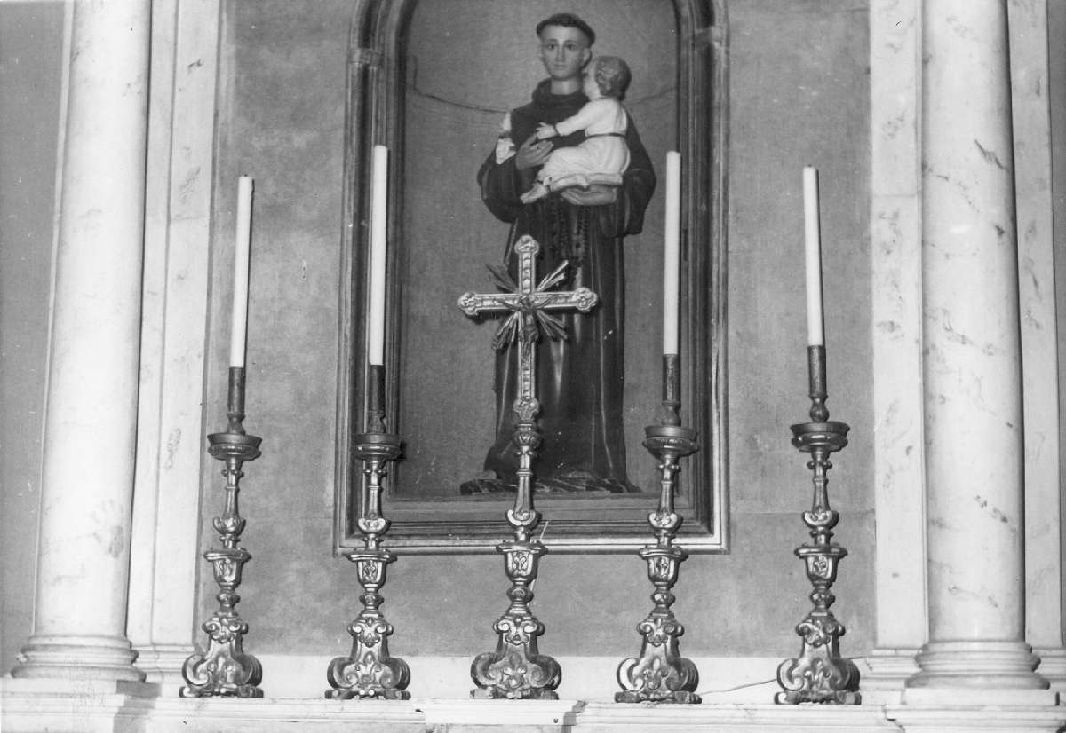 candeliere, serie - manifattura modenese (seconda metà sec. XVIII)