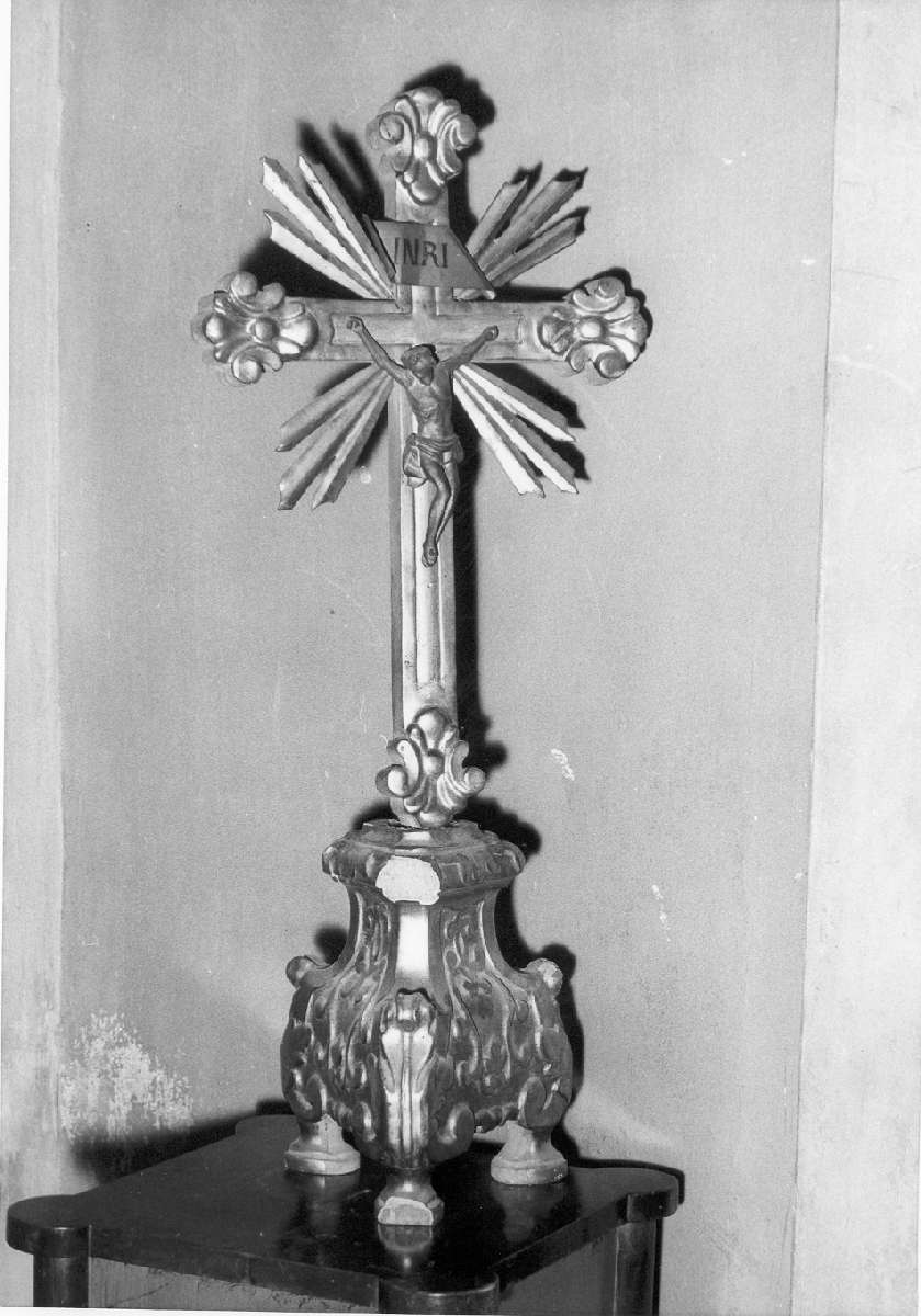croce d'altare - manifattura modenese (seconda metà sec. XVIII)