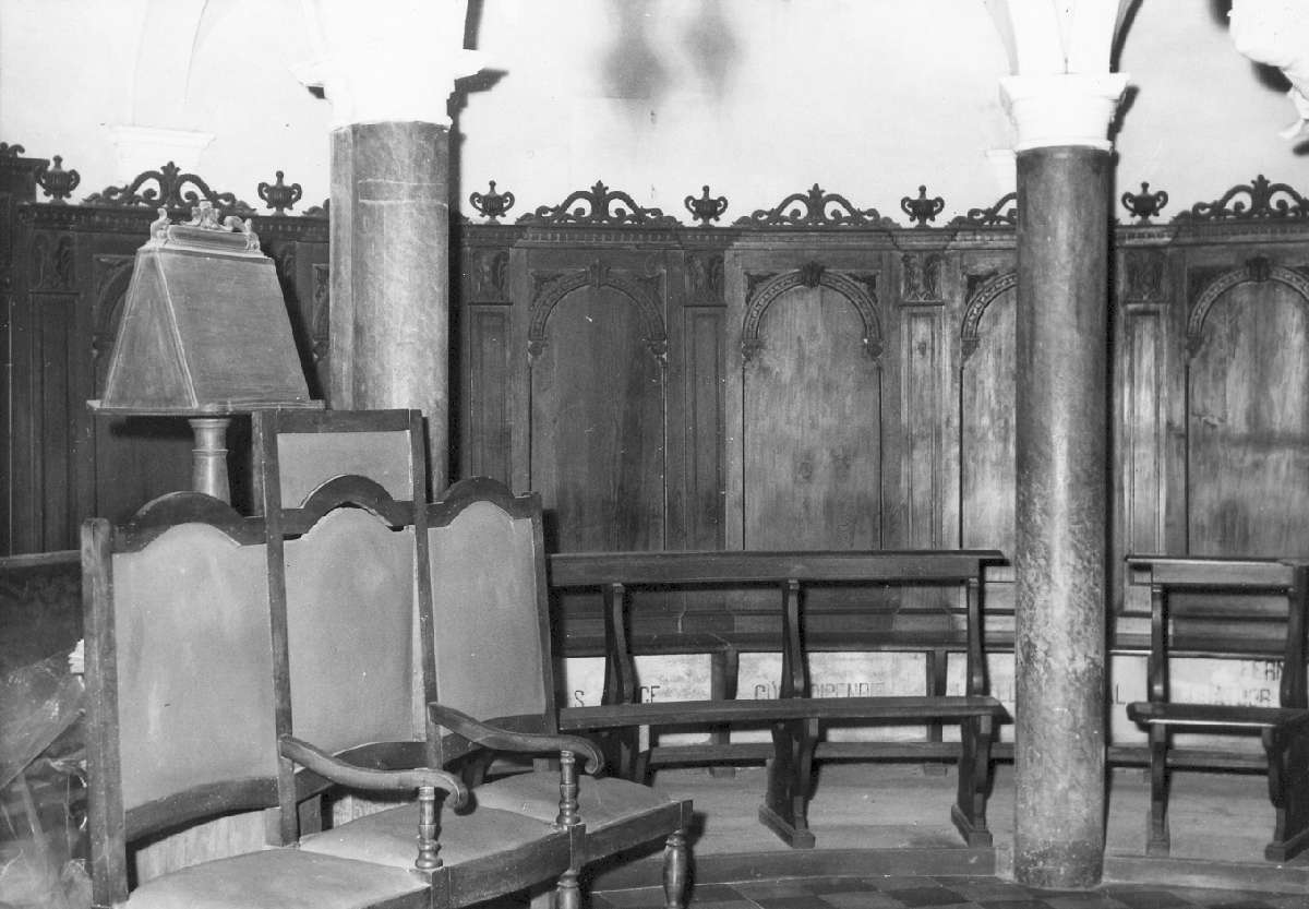 stalli del coro - manifattura modenese (seconda metà sec. XIX)