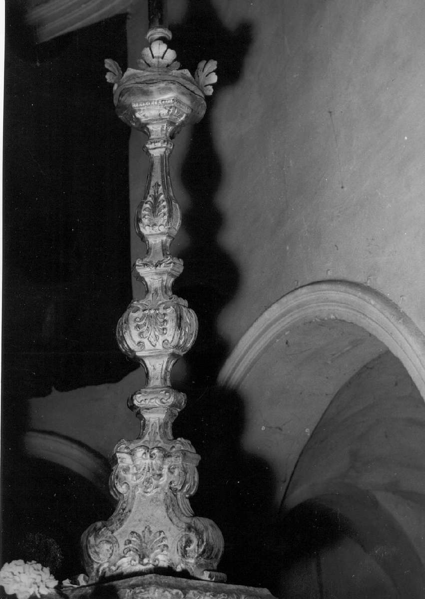 candeliere, serie - manifattura modenese (seconda metà sec. XVIII)