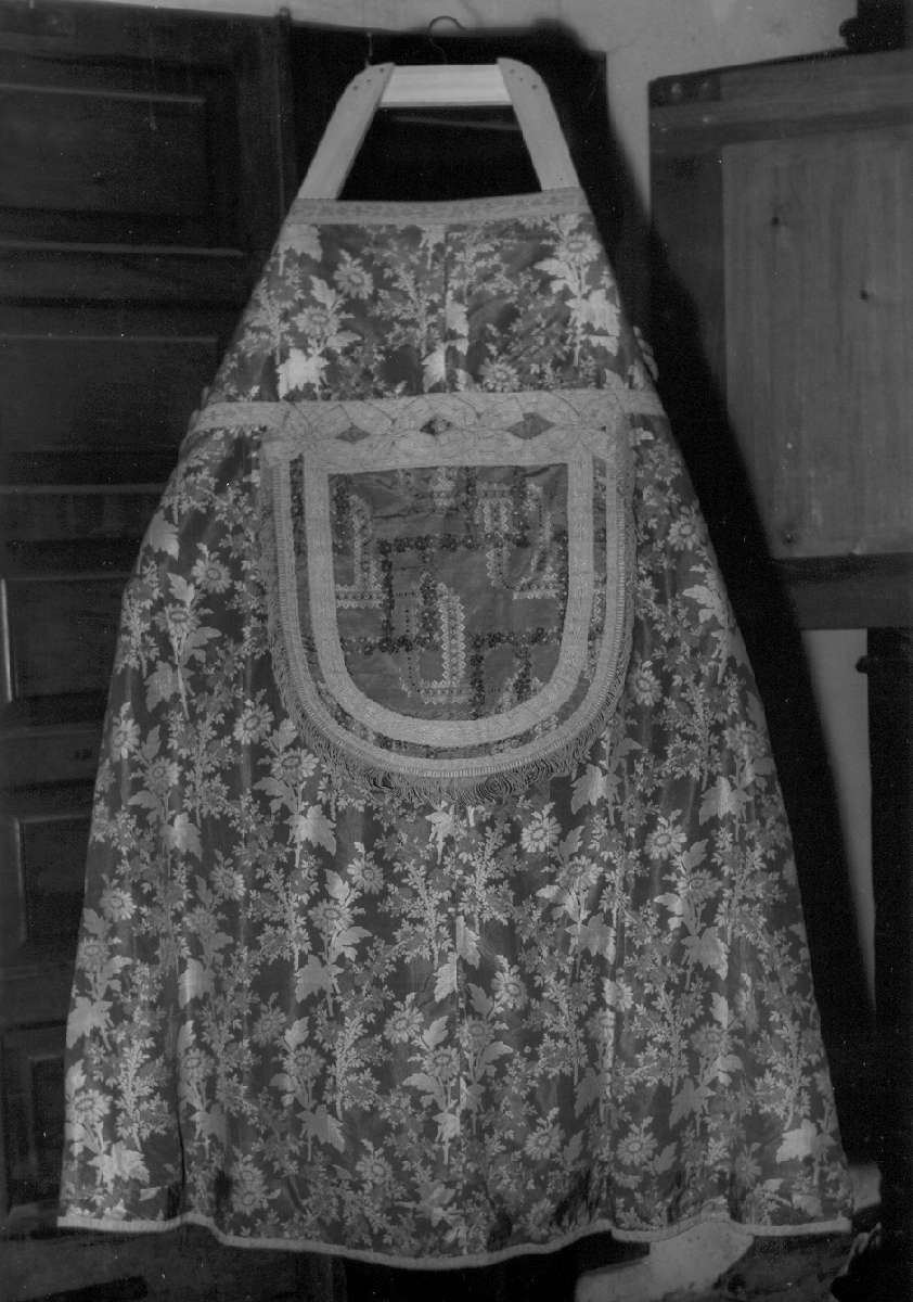 piviale - manifattura italiana (seconda metà sec. XVIII)