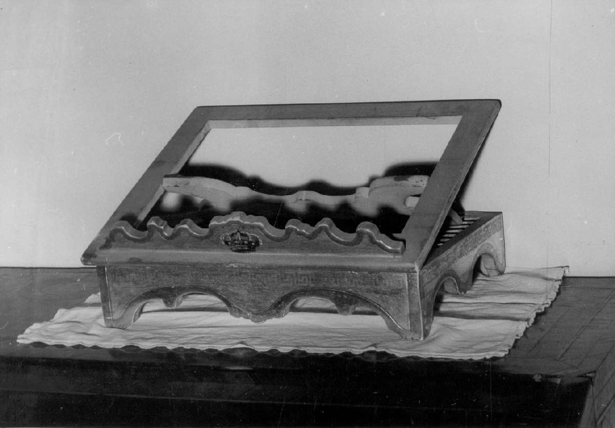 leggio d'altare - manifattura emiliana (metà sec. XIX)