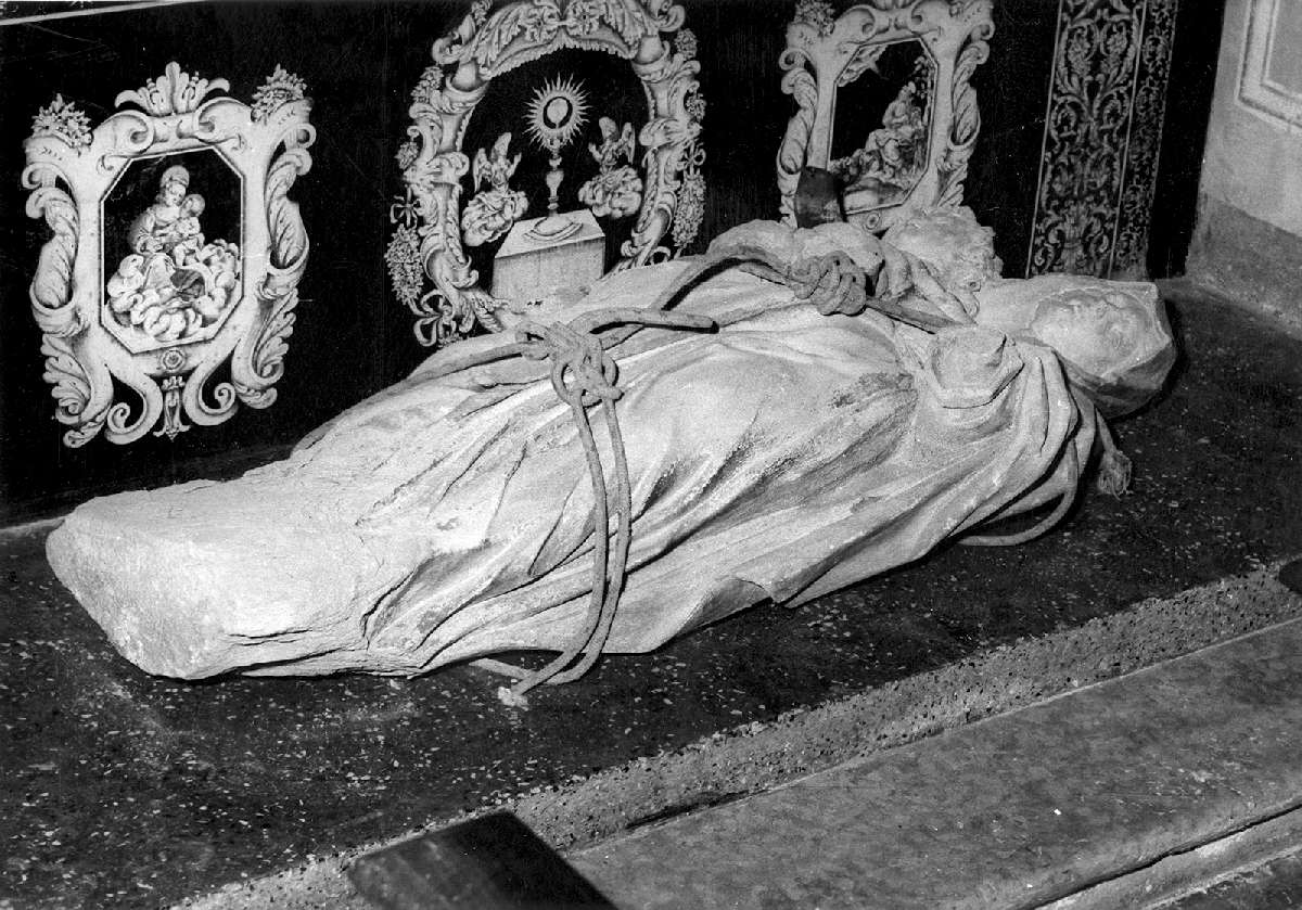 Madonna con Bambino (scultura) - ambito emiliano (primo quarto sec. XVII)