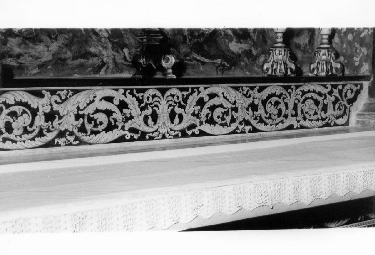 gradino d'altare di Griffoni Gasparo (sec. XVII)