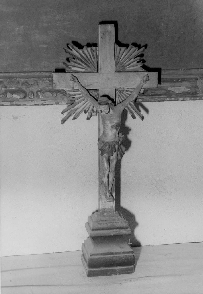 croce da tavolo - manifattura modenese (seconda metà sec. XVIII)