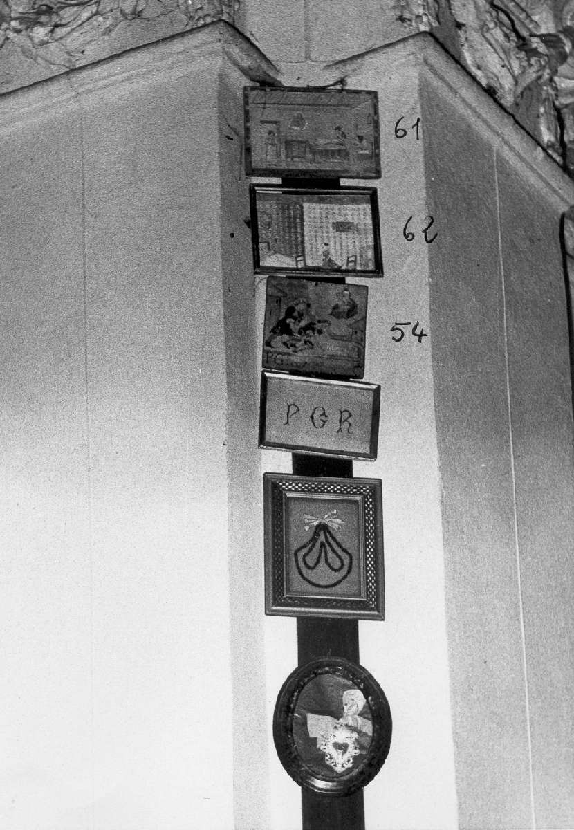 scena di grazia ricevuta (ex voto) - ambito modenese (seconda metà sec. XVII)