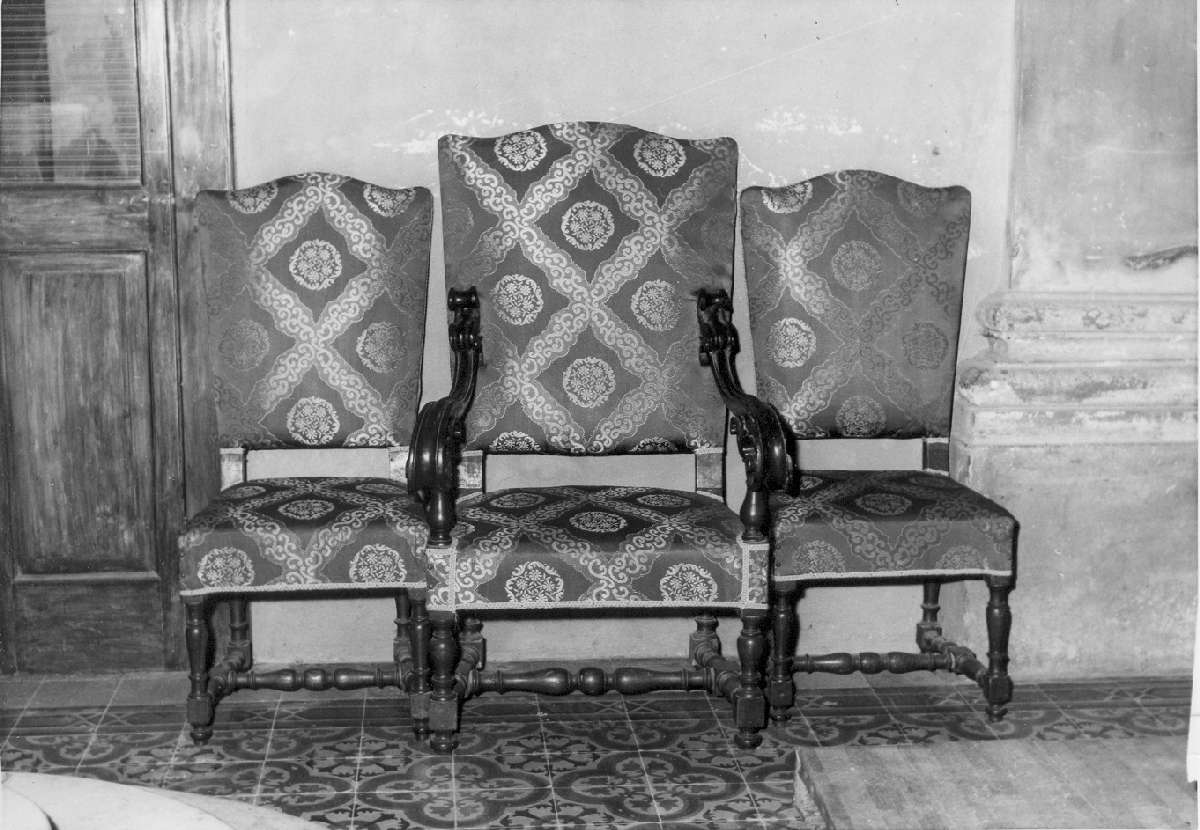 servizio di sedie, insieme - manifattura emiliana (seconda metà sec. XVIII)