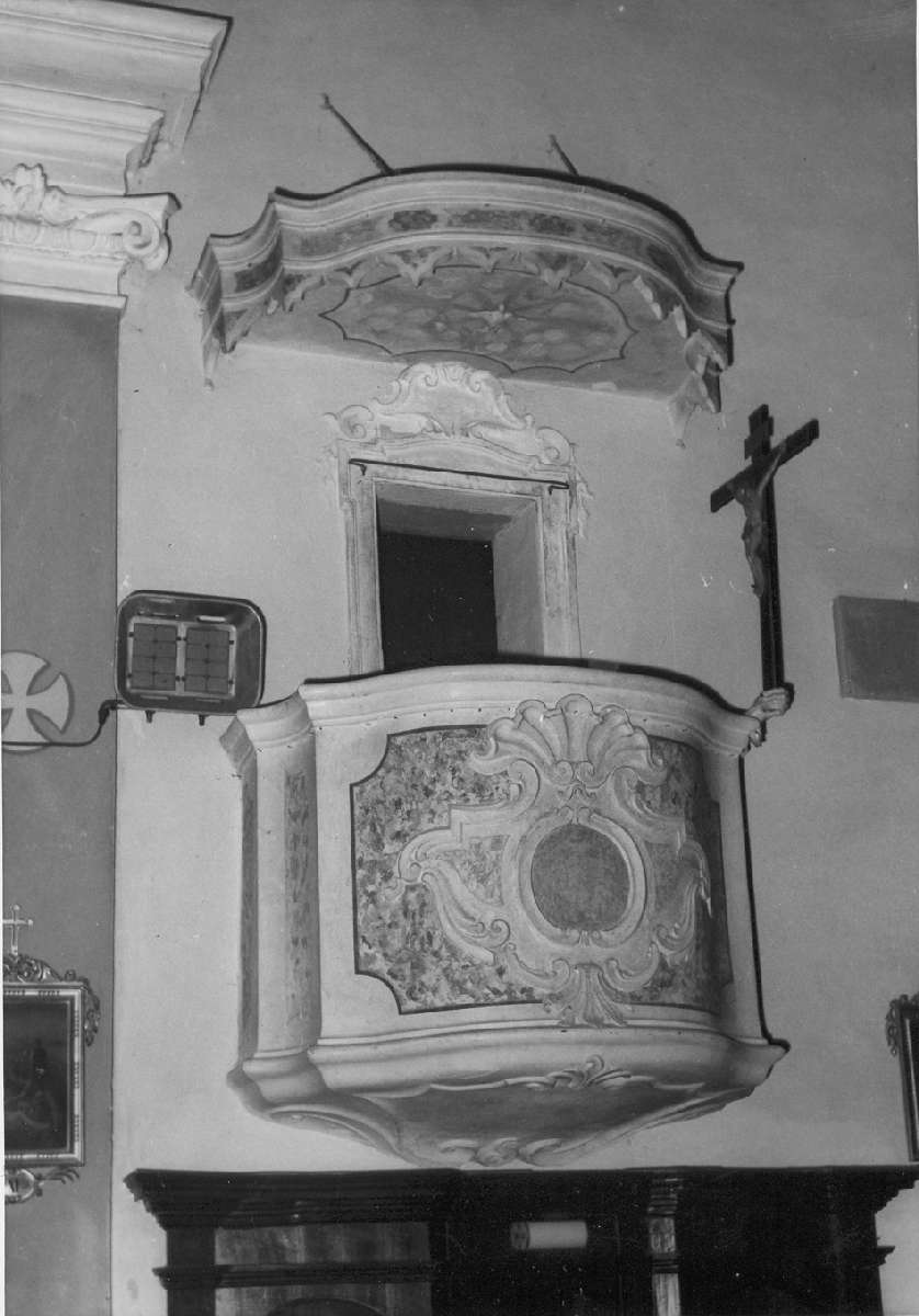 pulpito - manifattura modenese (seconda metà sec. XVIII)