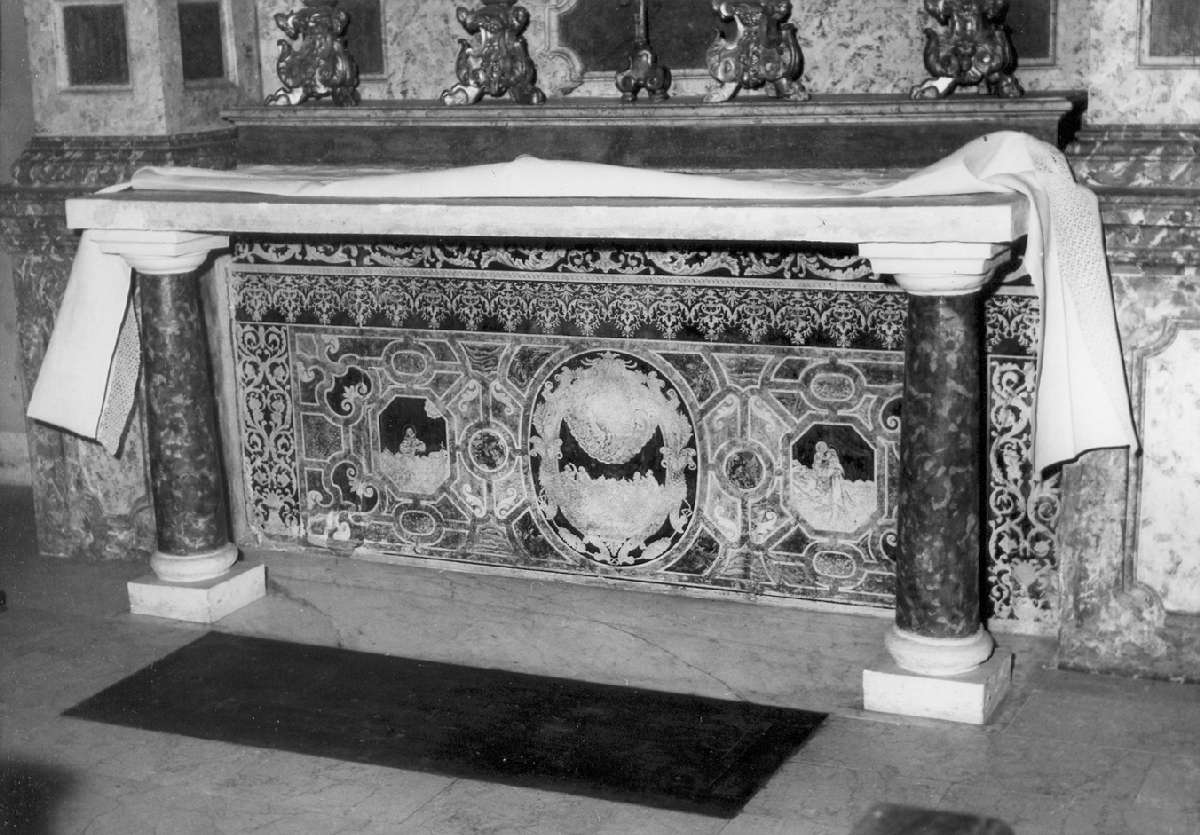 paliotto di Griffoni Annibale (attribuito) (terzo quarto sec. XVII)