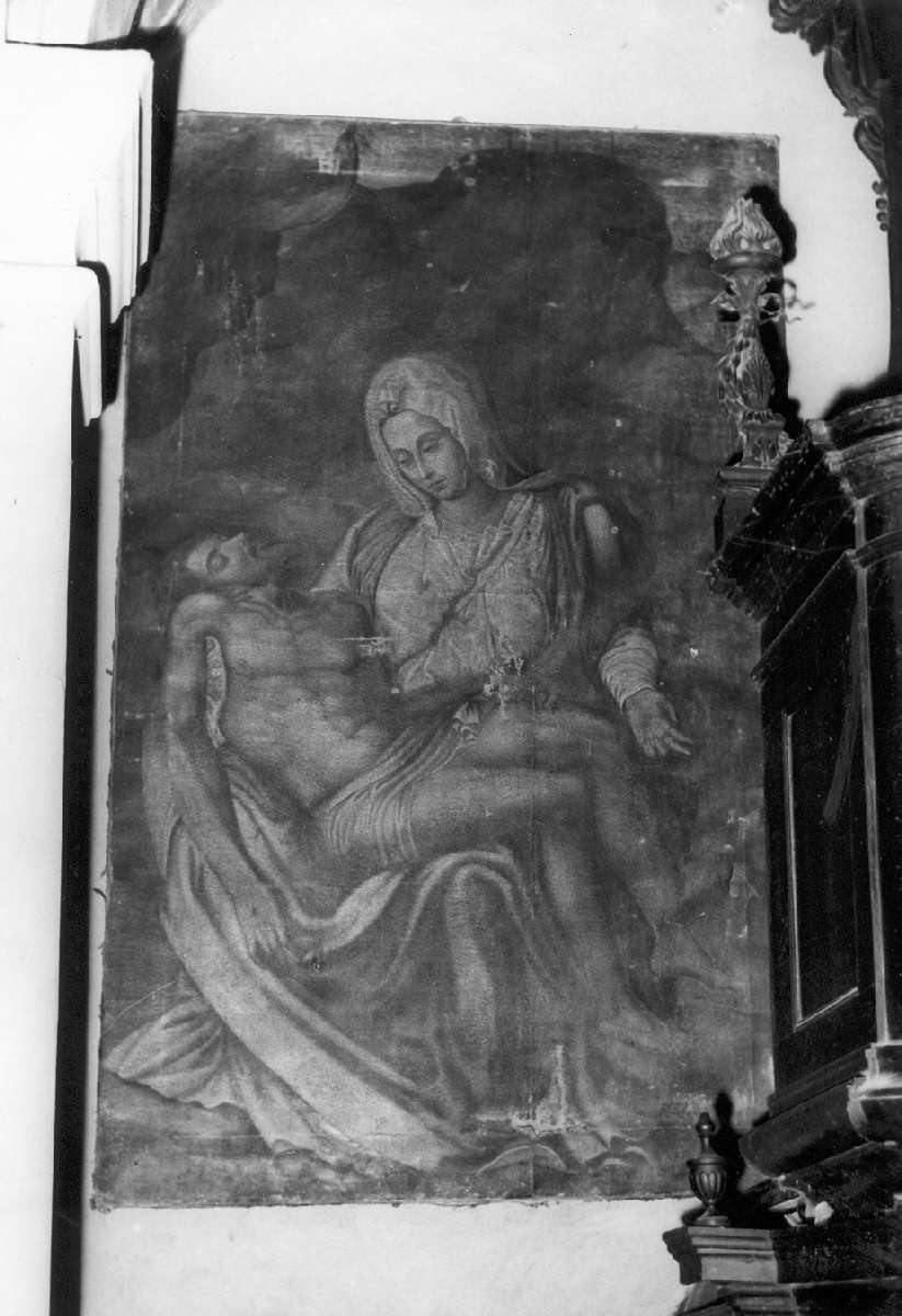 Pietà (dipinto) - ambito emiliano (seconda metà sec. XVI)